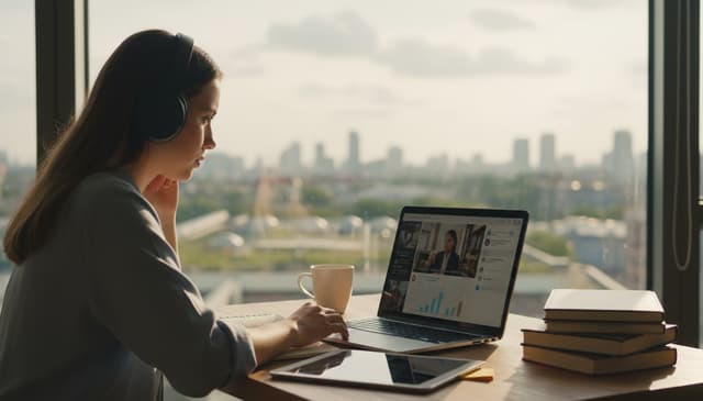 Systematyczna nauka online: jak efektywnie planować czas i cele