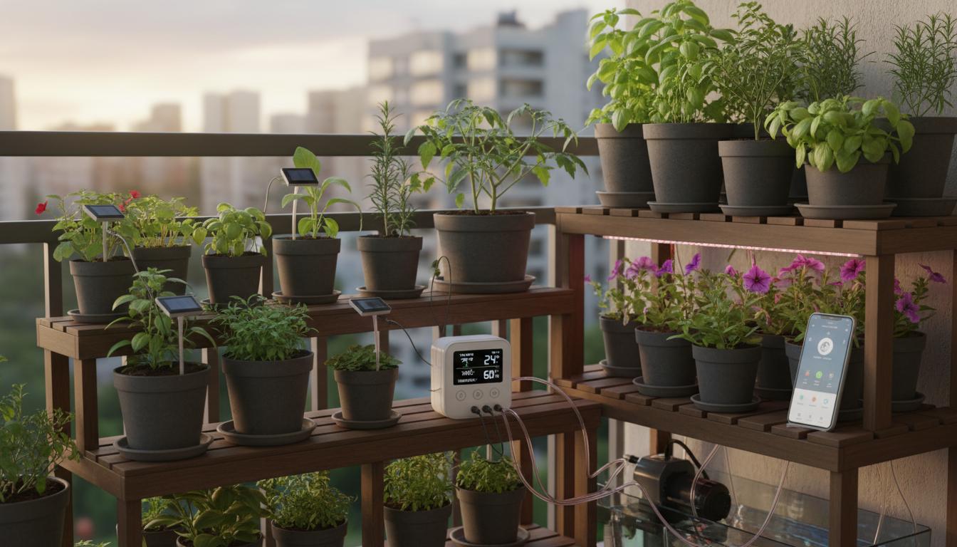 Systemy inteligentnego ogrodnictwa na balkonie: praktyczny przewodnik
