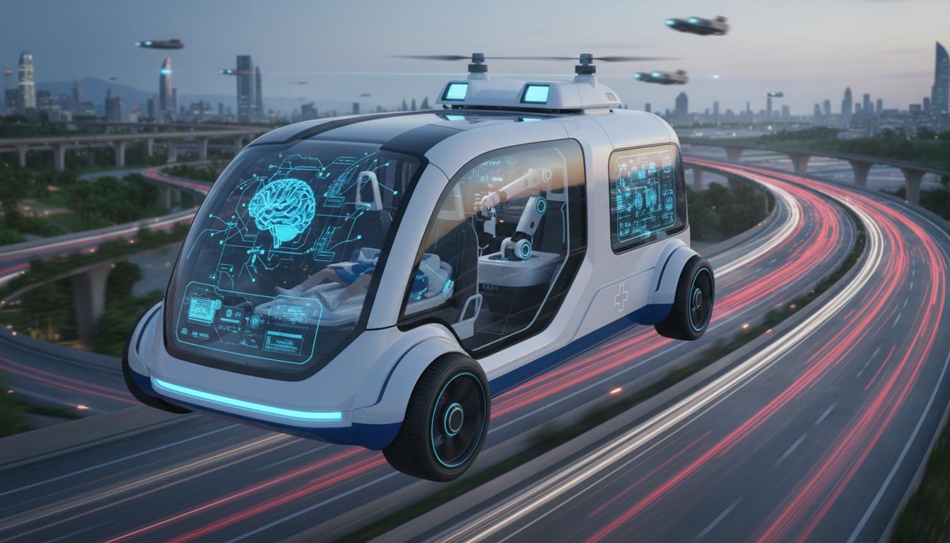 Sztuczna inteligencja w transporcie medycznym: co działa, co szkodzi