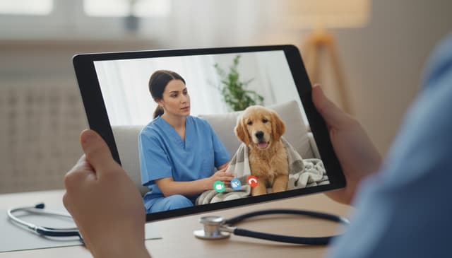 Szybka pomoc weterynaryjna online: jak działa i kiedy z niej korzystać