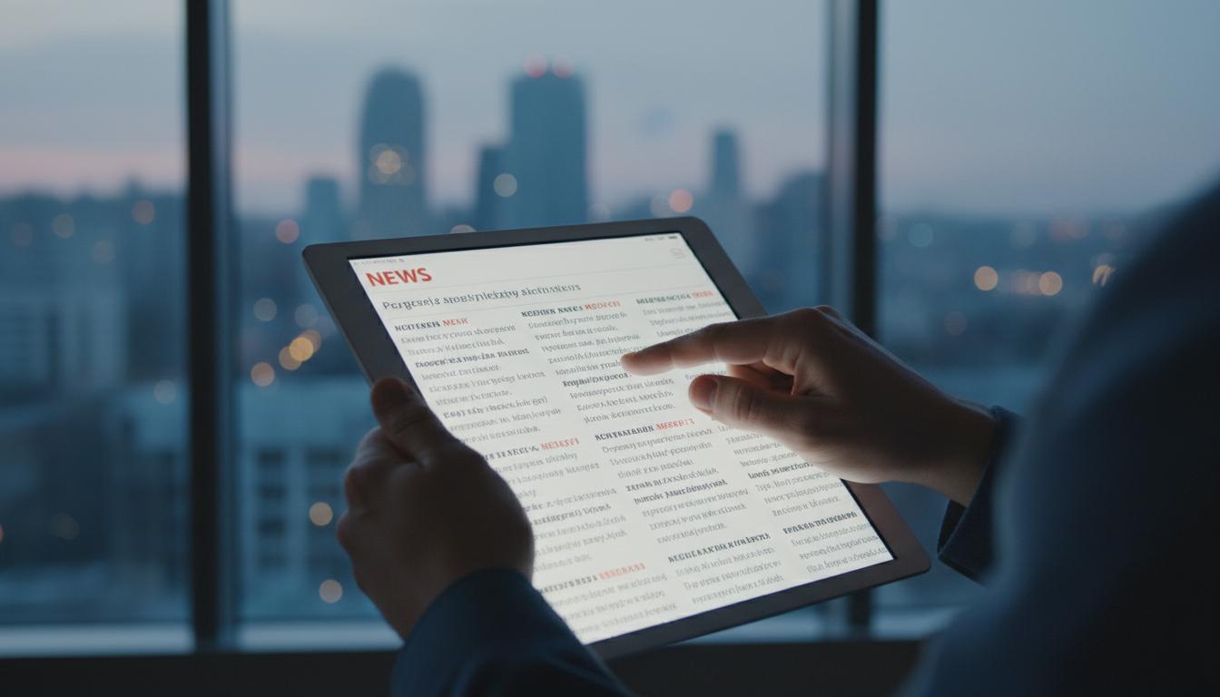 Szybkie czytanie wiadomości online: praktyczny przewodnik dla każdego