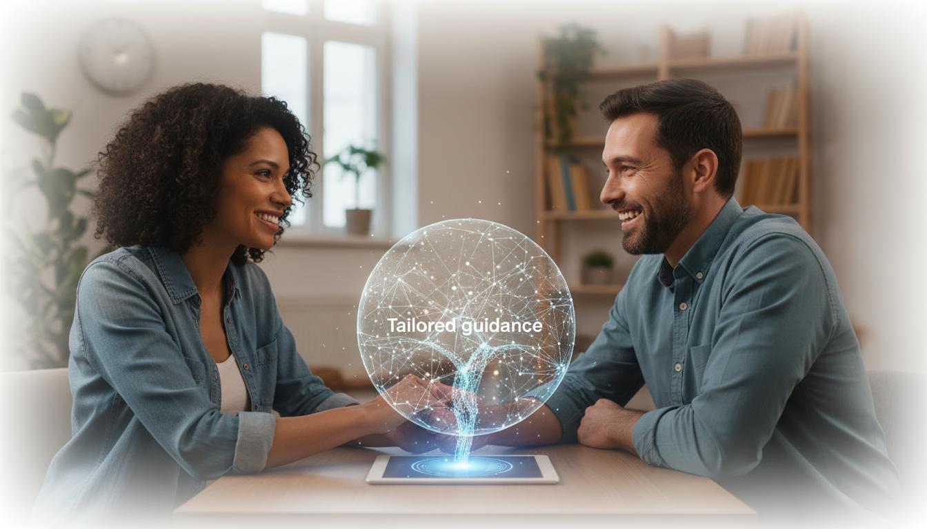 Tailored Relationship Guidance Online: a Practical Approach for Lasting Love