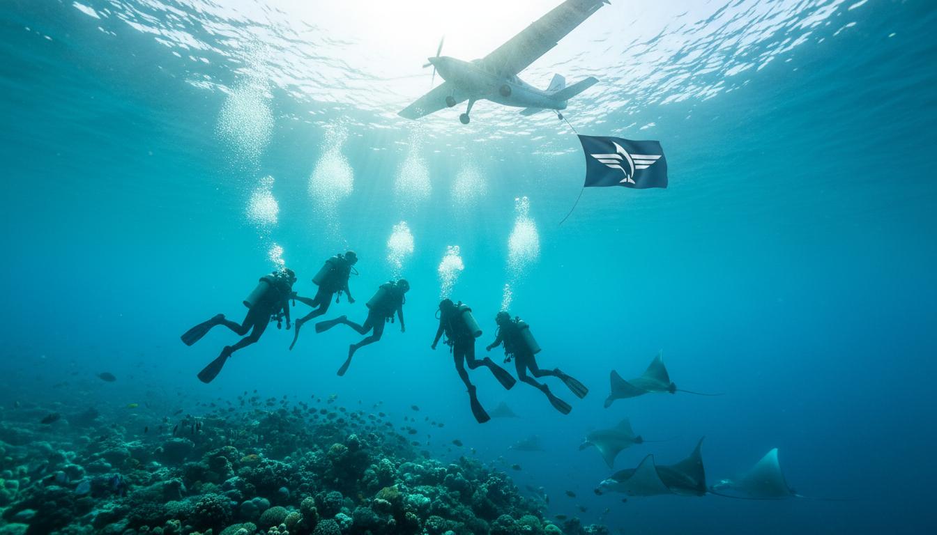 Tanie loty dla nurków: jak nie spalić budżetu na bagażu i przesiadkach