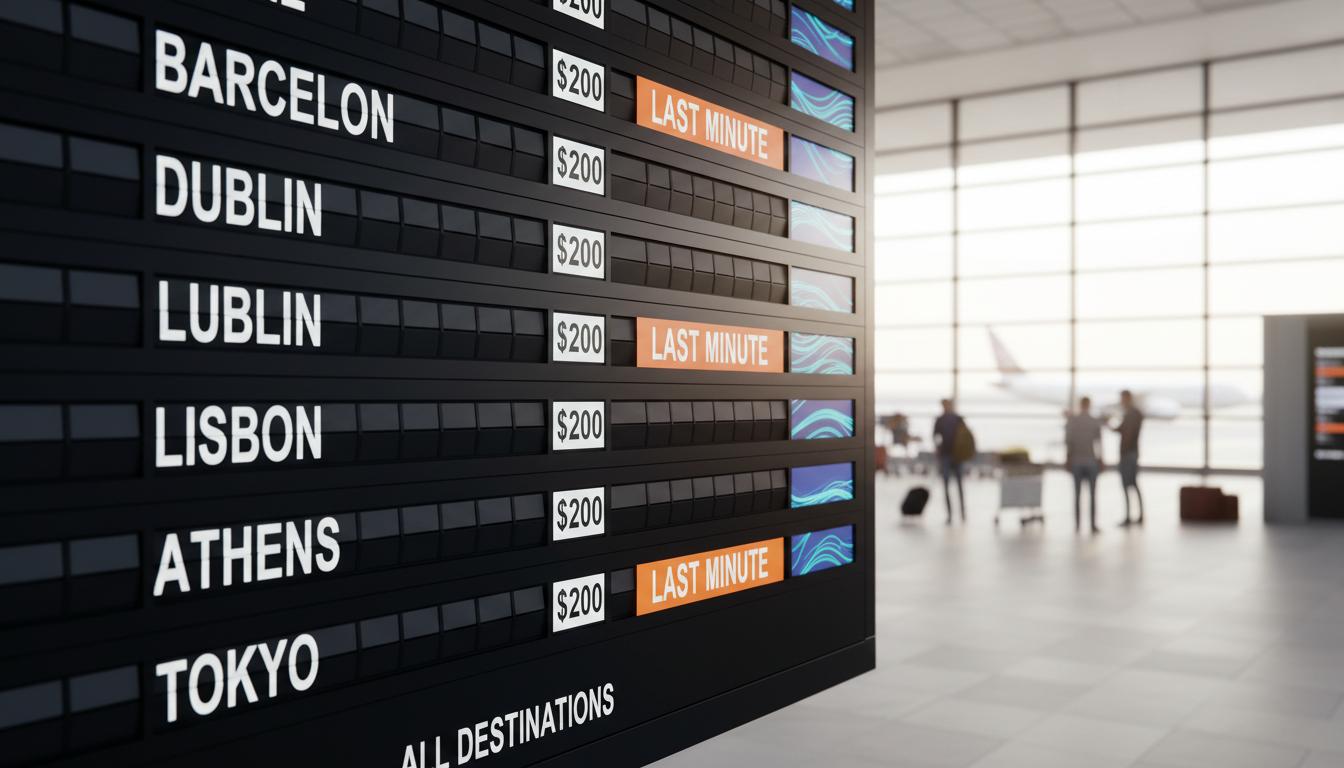 Tanie loty last minute na wszystkie kierunki – praktyczny przewodnik