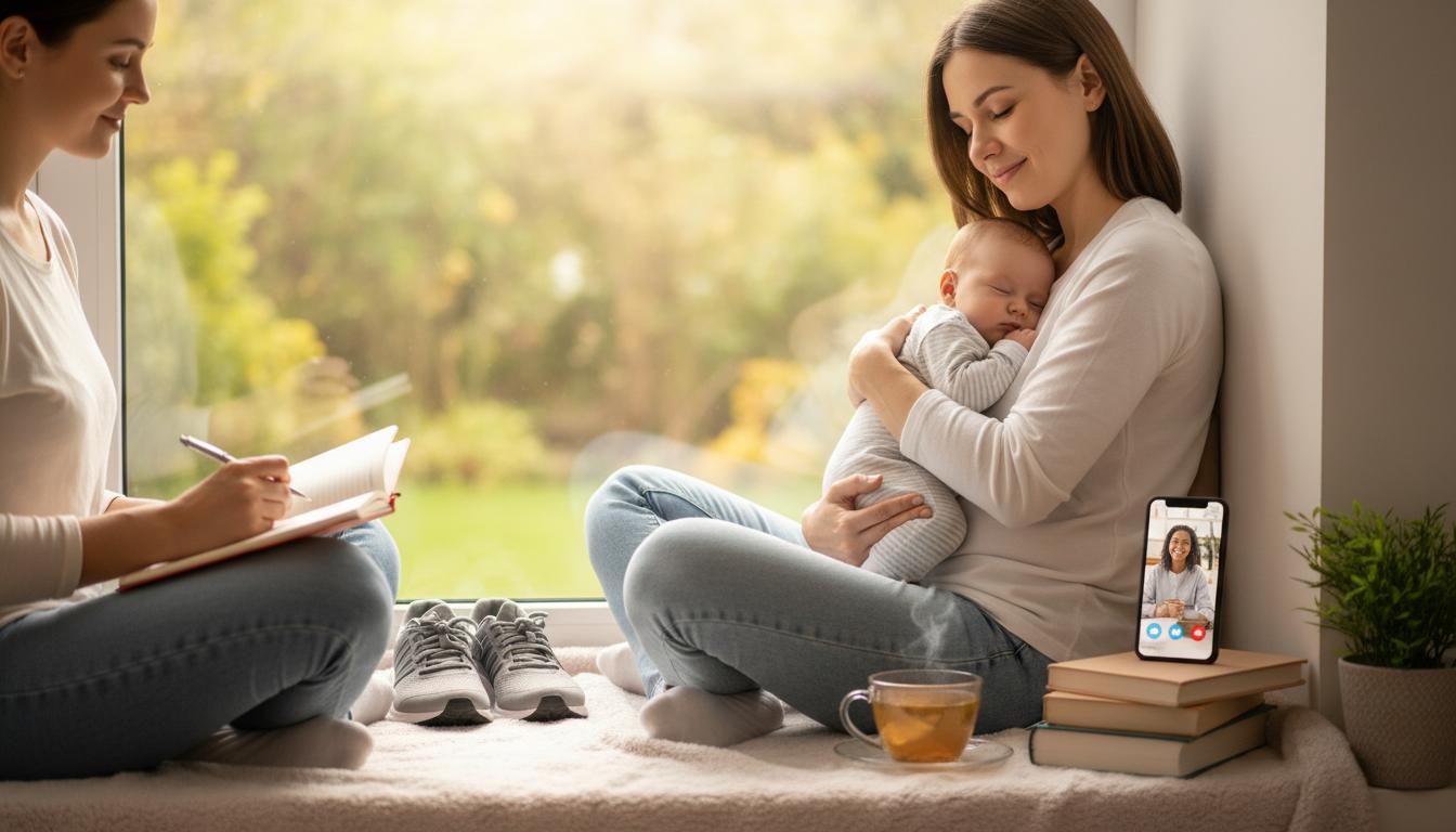 Techniki radzenia sobie z depresją poporodową: praktyczny przewodnik