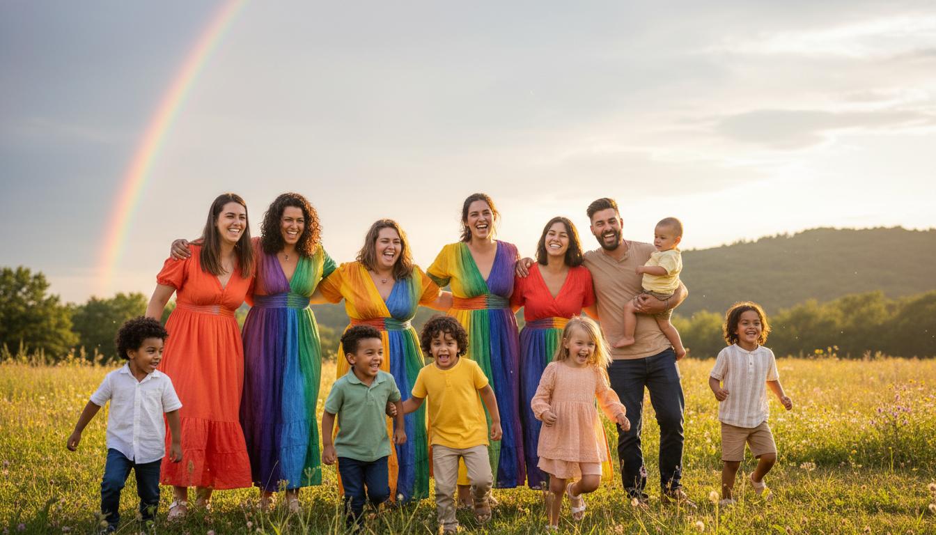 Tęczowe rodziny: wsparcie i wyzwania w nowoczesnej psychologii