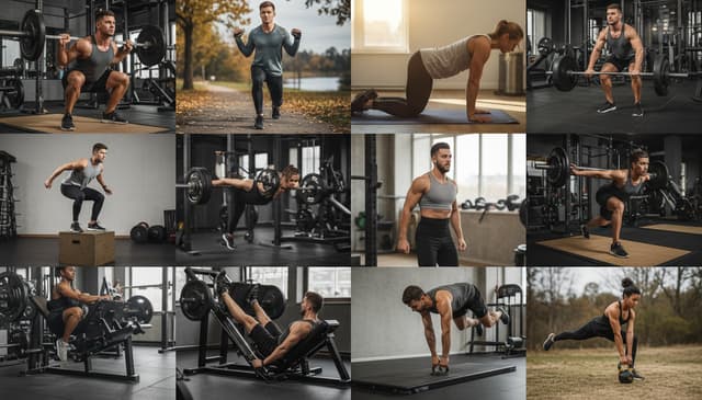 Top 10 ćwiczeń na nogi: skuteczny plan treningowy dla każdego