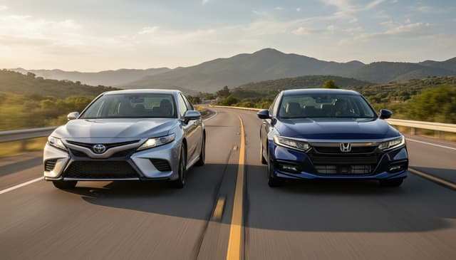 Toyota Camry Vs Honda Accord: Comprehensive Comparison for 2024