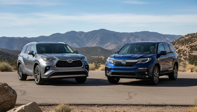 Toyota Highlander Vs Honda Pilot: a Detailed Comparison for 2024