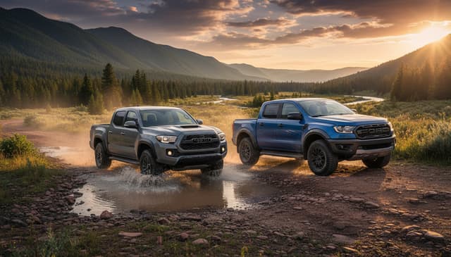Toyota Tacoma Vs Ford Ranger: Practical Comparison for Modern Drivers
