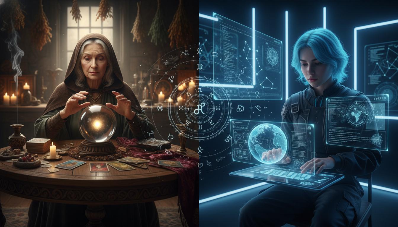 Tradycyjne wróżby vs online: przewodnik po nowoczesnych metodach