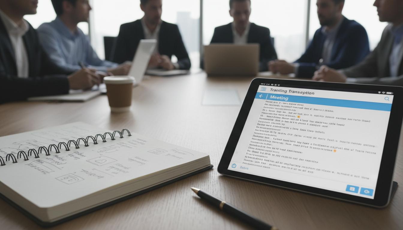 Transkrypcja do dokumentacji spotkań: praktyczny przewodnik