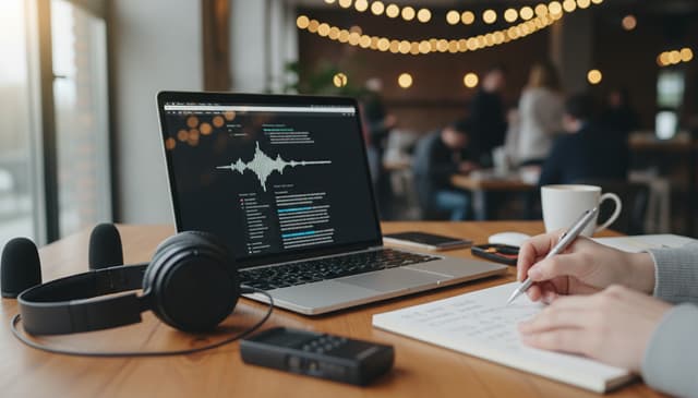 Transkrypcja nagrań z eventów firmowych: praktyczny przewodnik