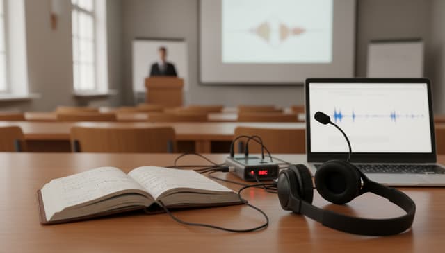 Transkrypcja nagrań z seminariów: praktyczny przewodnik dla profesjonalistów