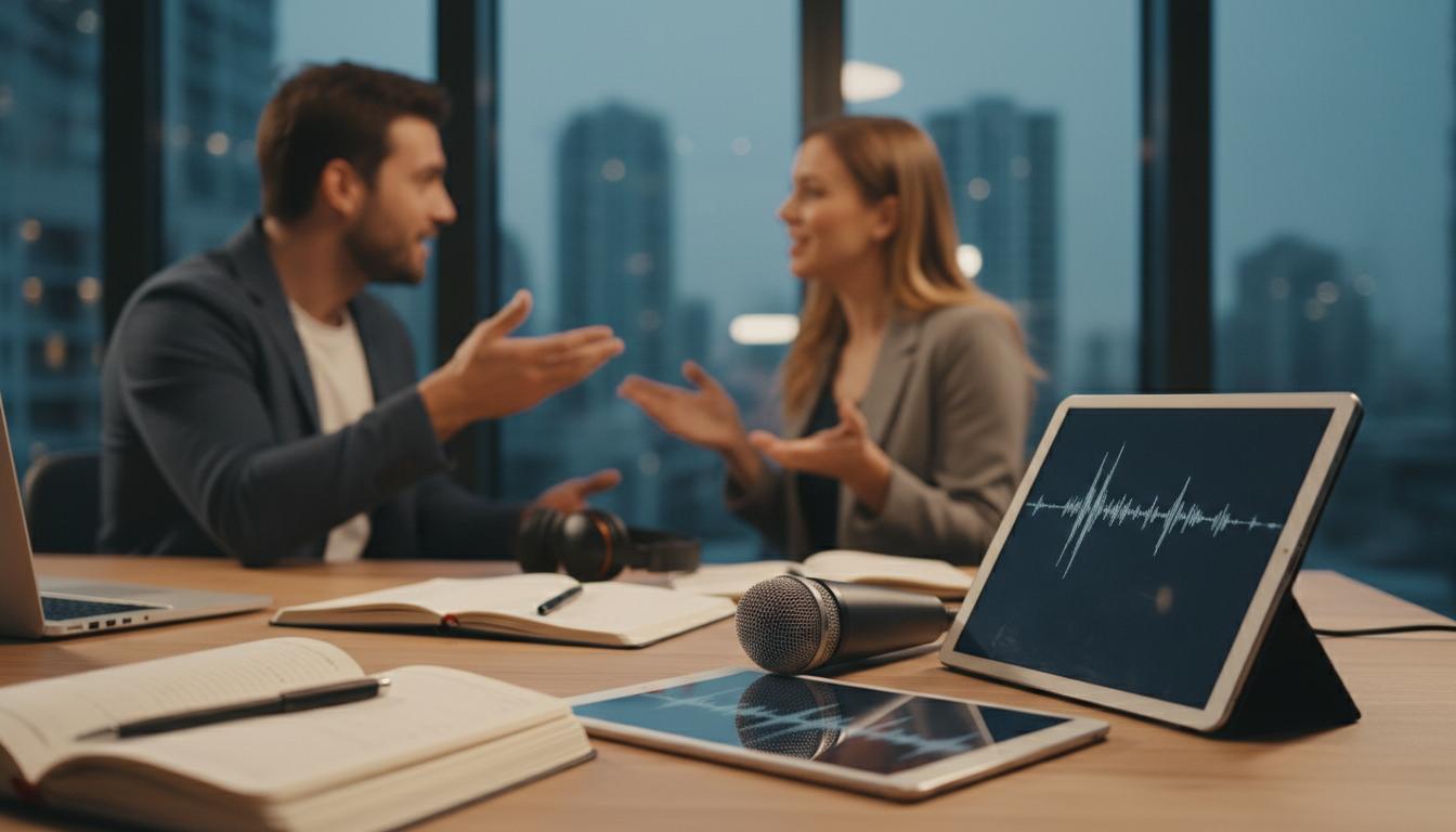 Transkrypcja podcastu biznesowego: praktyczny przewodnik dla firm