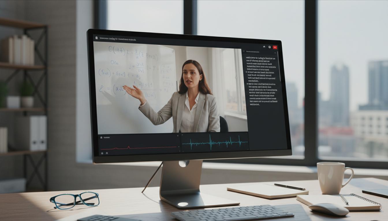 Transkrypcja wykładów online: praktyczny przewodnik dla studentów i nauczycieli