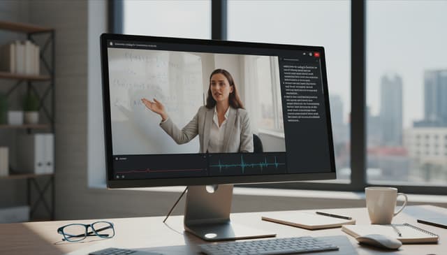 Transkrypcja wykładów online: praktyczny przewodnik dla studentów i nauczycieli