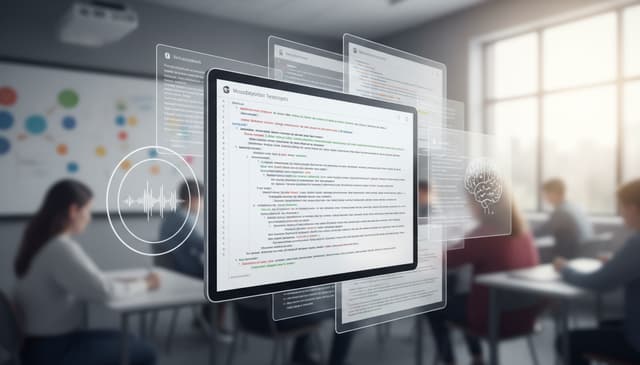 Transkrypcje webinarów edukacyjnych: praktyczny przewodnik dla nauczycieli