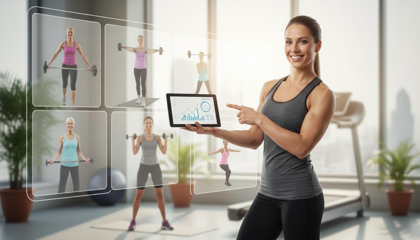 Trenerka personalna online: jak skutecznie trenować zdalnie