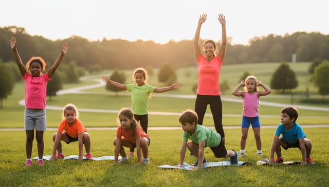 Trening fitness dla dzieci: praktyczny przewodnik dla rodziców