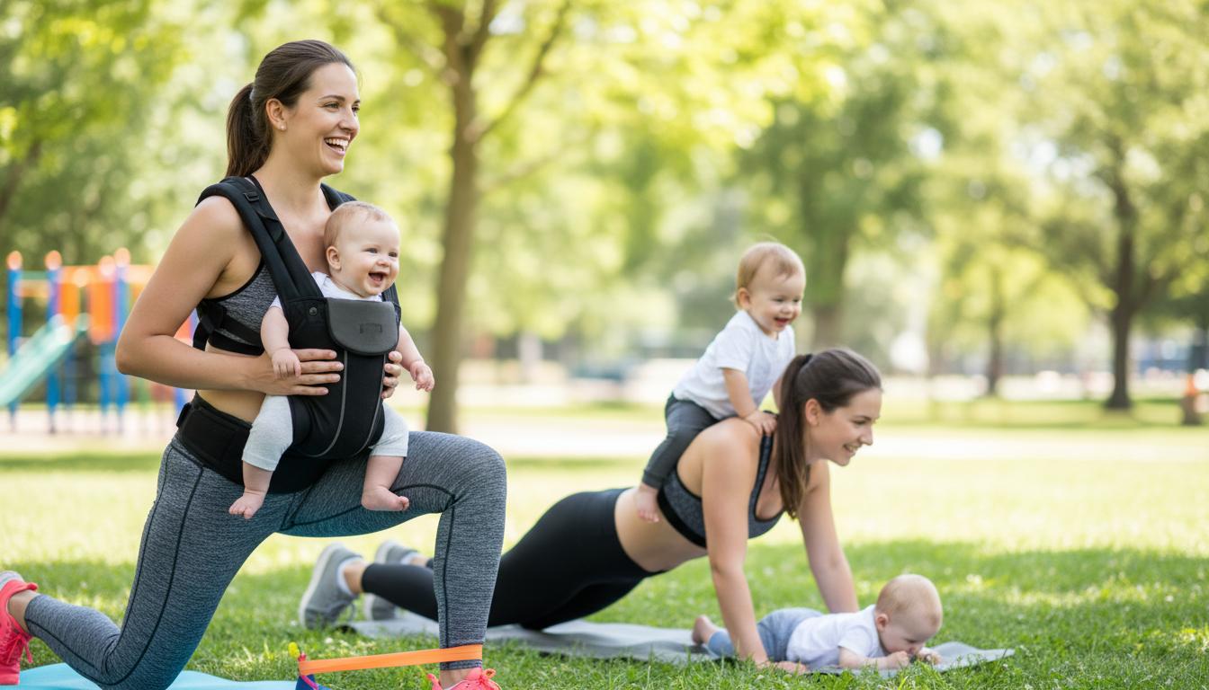 Trening fitness dla mam z dzieckiem: praktyczny przewodnik