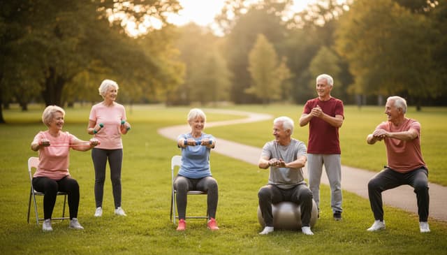 Trening fitness dla osób starszych z nadwagą: praktyczny przewodnik