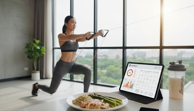 Trening fitness i dieta online: kompletny przewodnik dla początkujących