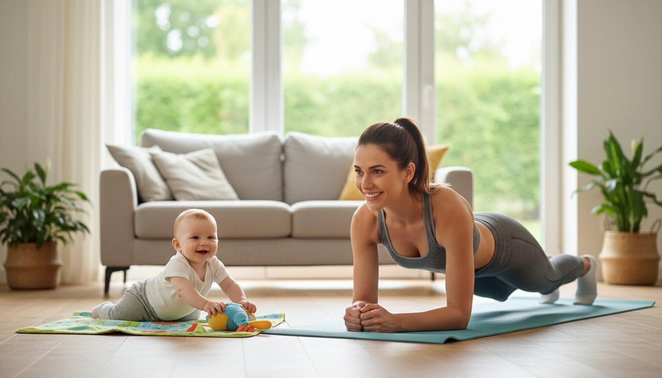 Trening fitness po ciąży: praktyczny przewodnik dla młodych mam