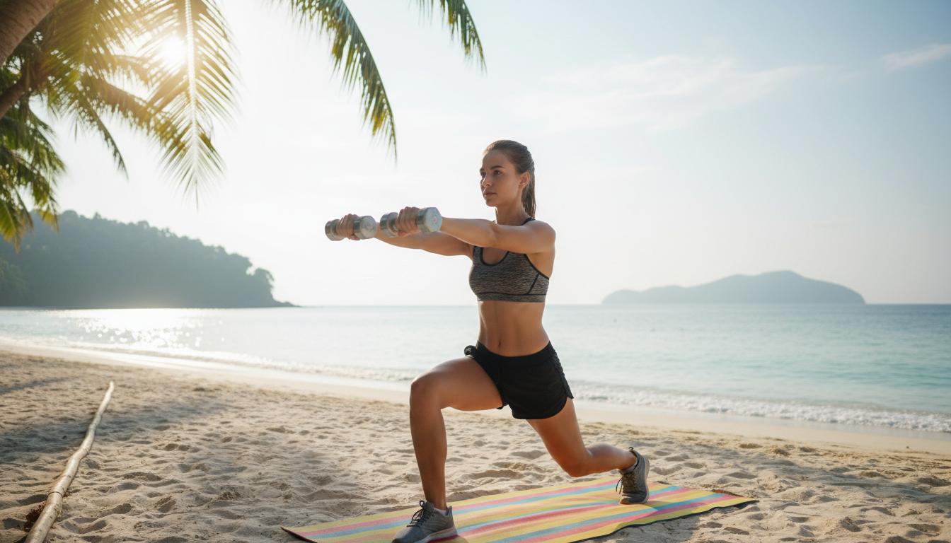 Trening fitness podczas wakacji: jak utrzymać formę i cieszyć się urlopem
