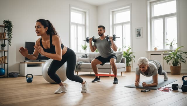 Trening obwodowy w domu: praktyczny przewodnik dla początkujących