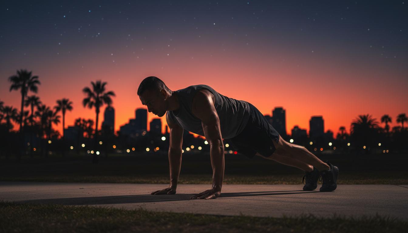 Trening wieczorny: jak efektywnie ćwiczyć przed snem