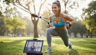 Treningi online: jak efektywnie ćwiczyć w domu z lekarka.ai