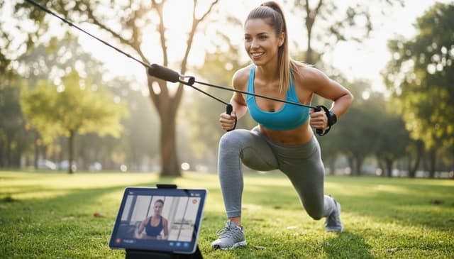 Treningi online: jak efektywnie ćwiczyć w domu z lekarka.ai