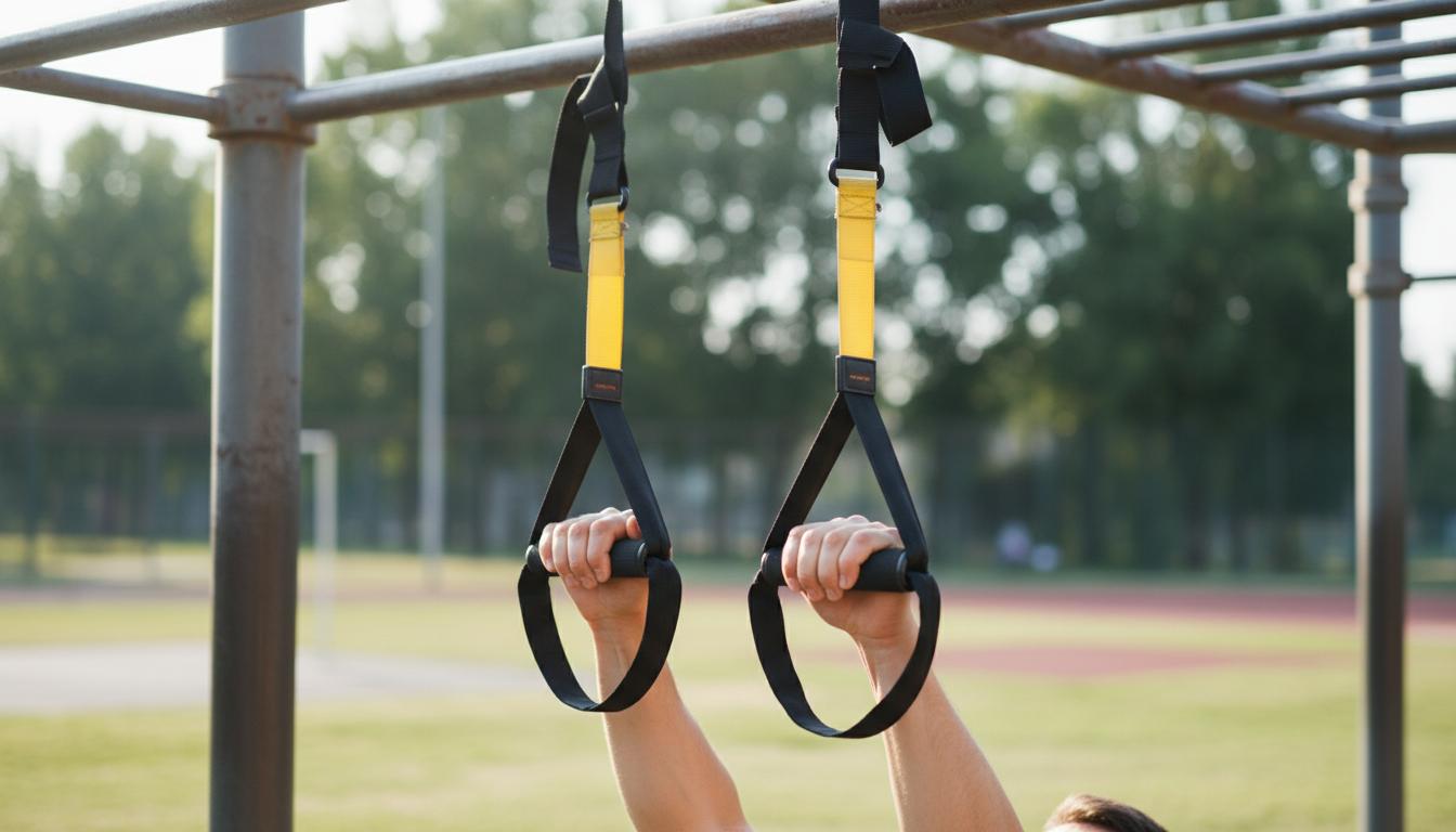 TRX krok po kroku: jak efektywnie trenować z taśmami suspension