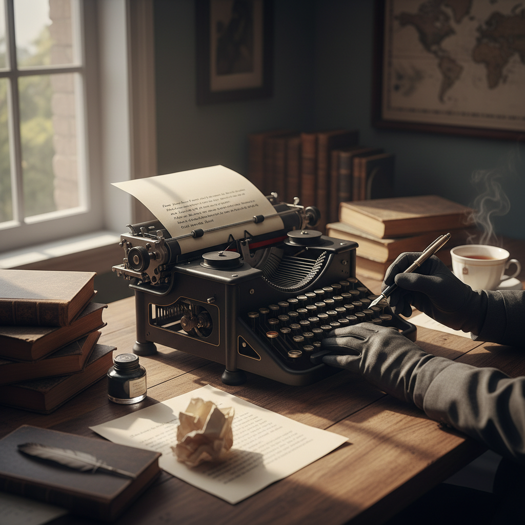 Typewriter Desk