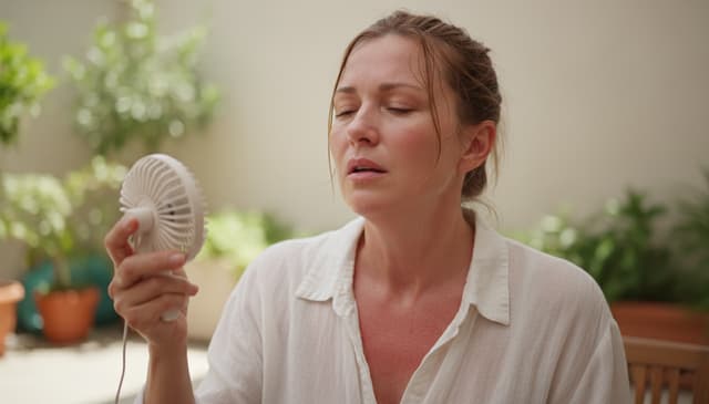 Uderzenia gorąca: przyczyny, objawy i skuteczne metody łagodzenia