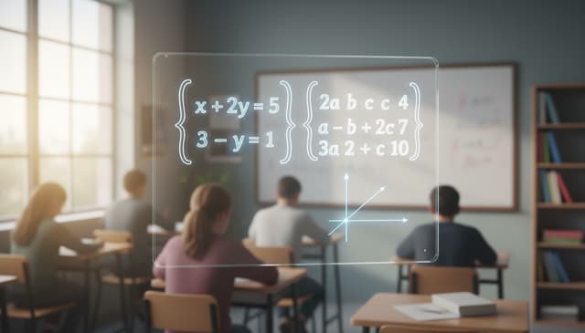 Układy równań online: jak skutecznie rozwiązywać zadania krok po kroku