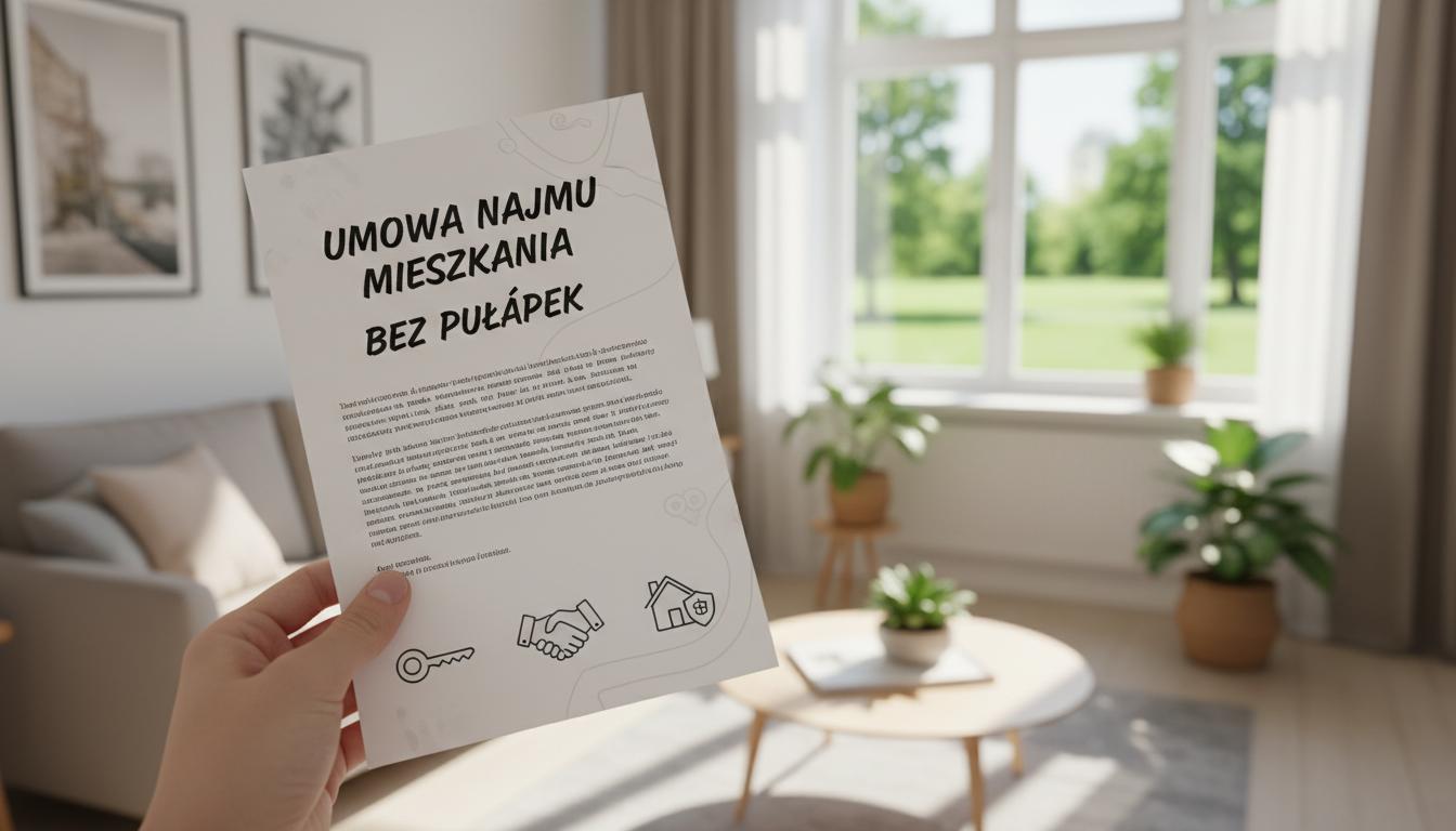 Umowa najmu mieszkania bez pułapek: praktyczny przewodnik dla najemców