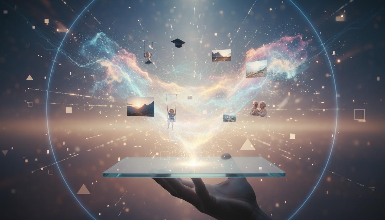 Uploading Memories for Digital Memorial: Preserving Legacies with Theirvoice.ai