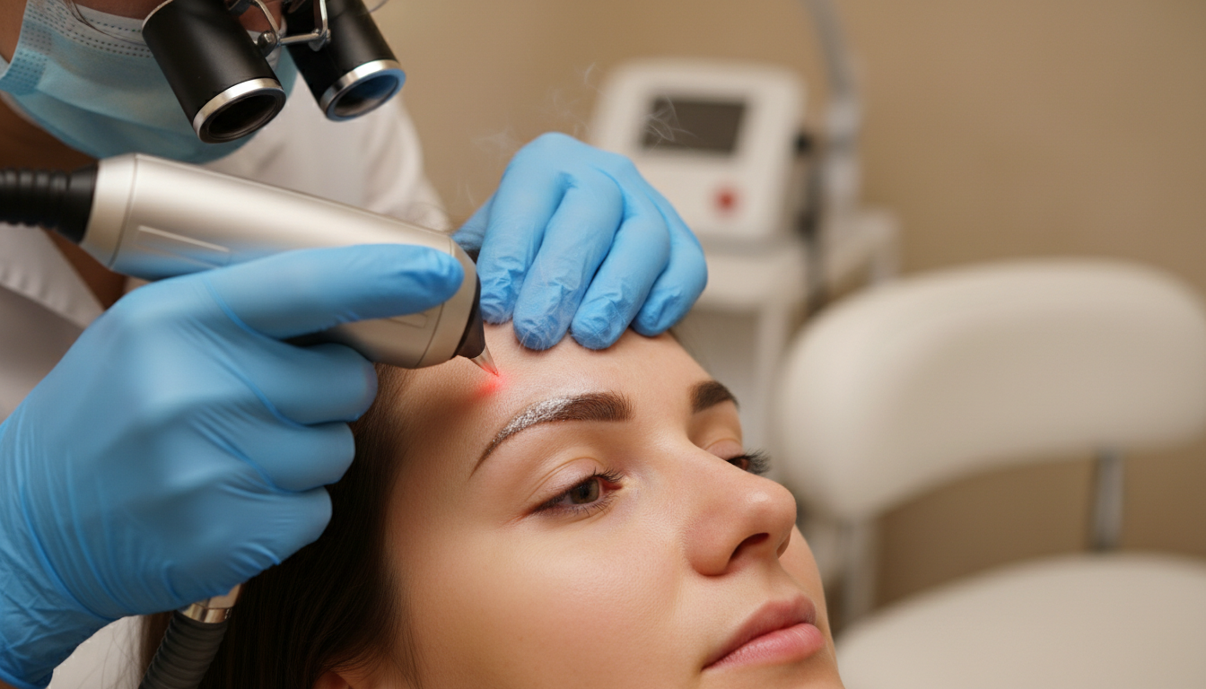 Usuwanie makijażu permanentnego bez blizn i przebarwień