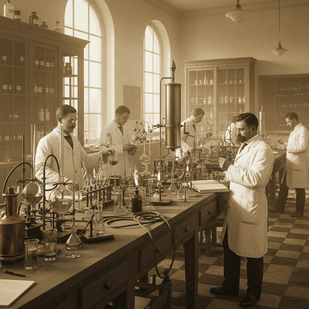 Początki kwasu hialuronowego w laboratoriach chemicznych