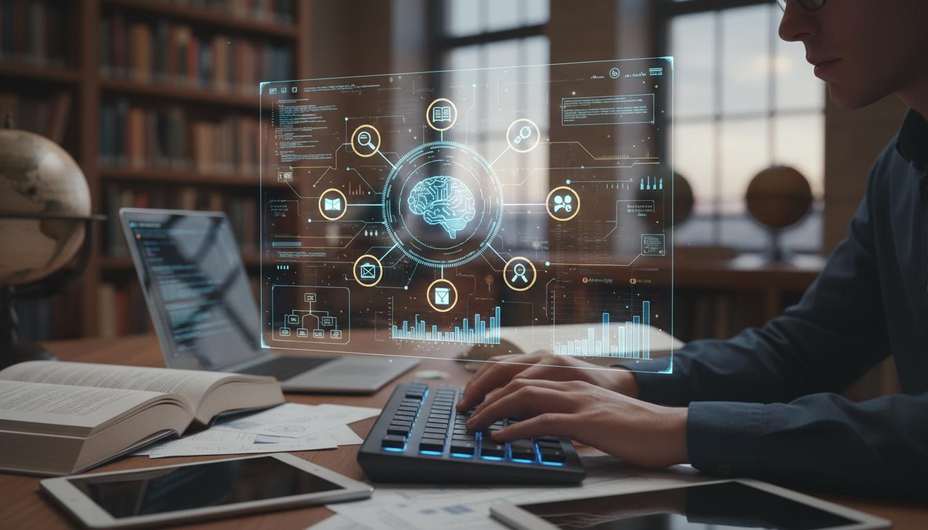 Virtual Assistant for Academic Research Tasks Automation: Practical Guide