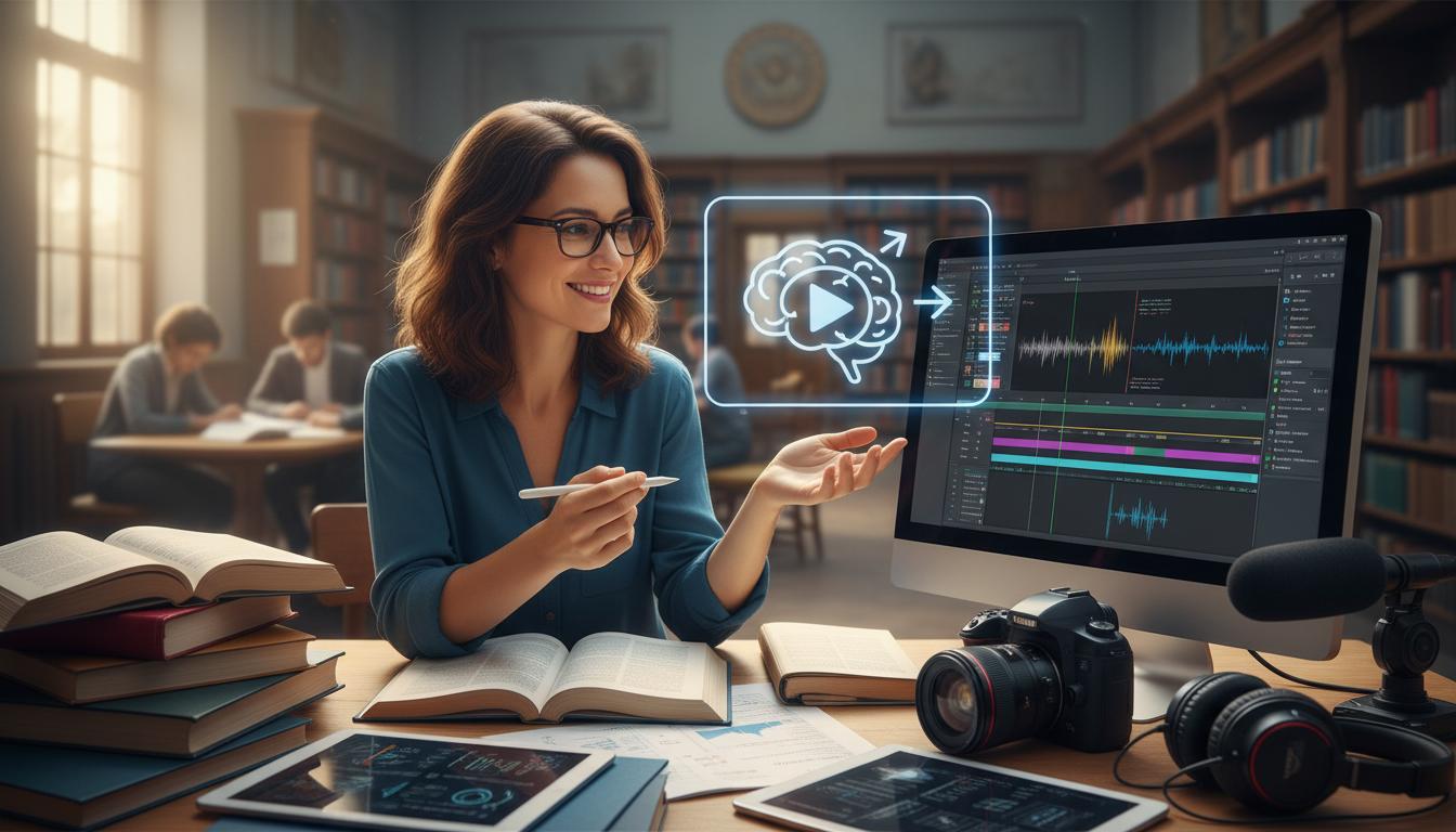 Virtual Assistant for Academic Video Editing: Practical Guide for Researchers