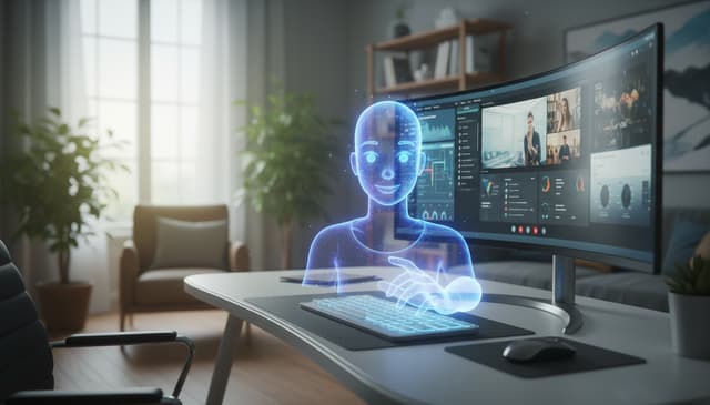 Virtual Assistant for Remote Work: Enhancing Productivity in Distributed Teams
