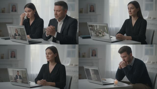 Virtual Funeral Attendance Etiquette: a Practical Guide for Meaningful Support