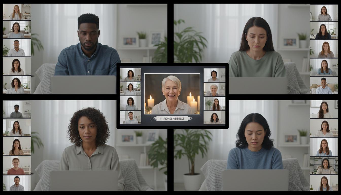 Virtual Memorial Condolence Visit Guide: How to Offer Support Online
