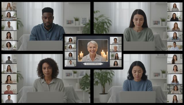 Virtual Memorial Condolence Visit Guide: How to Offer Support Online