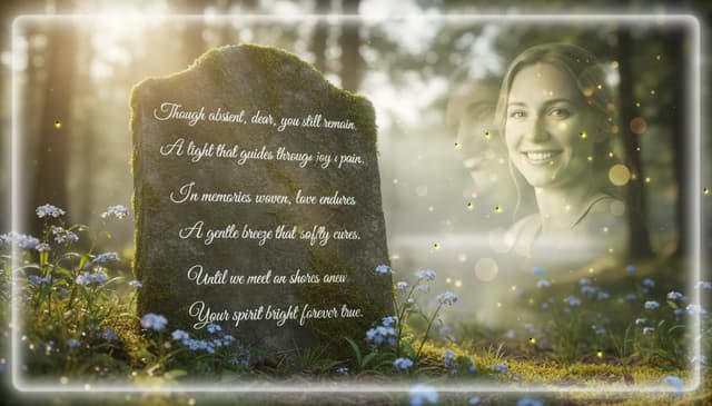 Virtual Memorial Poems Examples: Heartfelt Ways to Honor Loved Ones