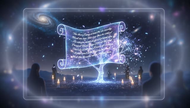 Virtual Memorial Poetry Examples: Heartfelt Ways to Honor Loved Ones