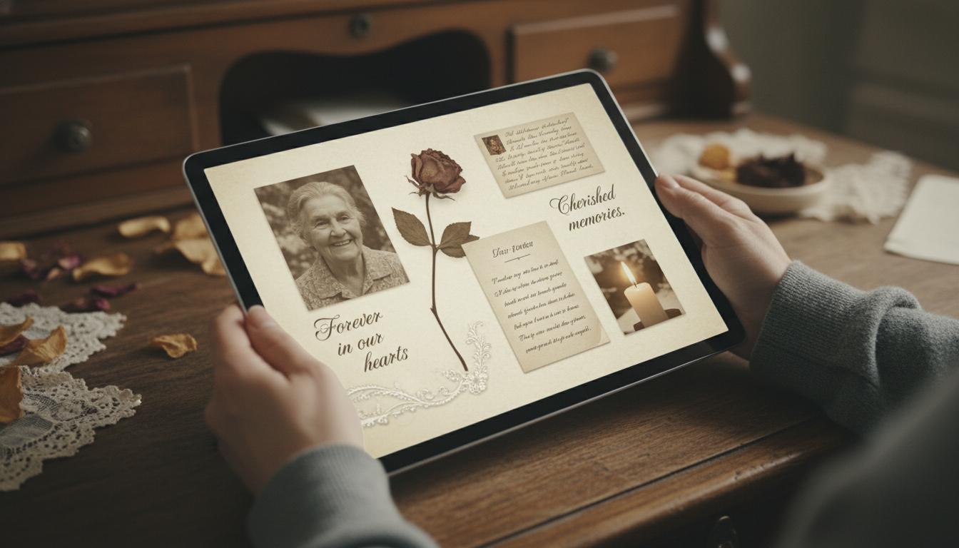 Creative Virtual Memorial Scrapbook Ideas to Honor Your Loved Ones